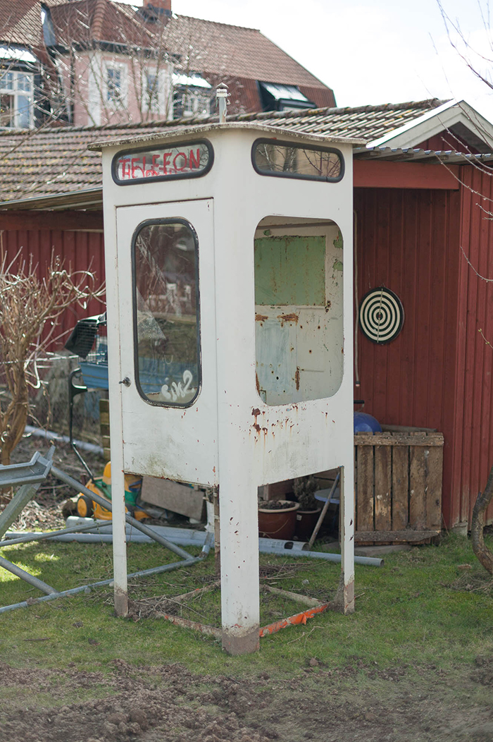 Telefonkiosk i Västerås