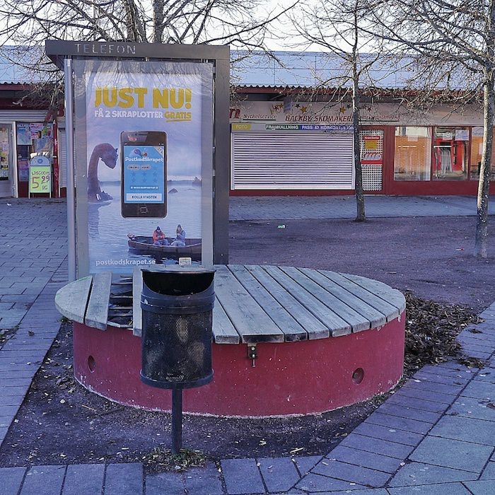 Telefonkiosk, Bäckby, Västerås