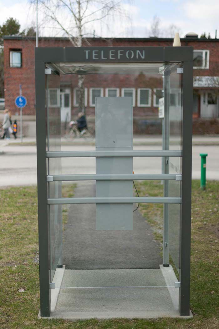 Telefonkiosk, Odensviplatsen, Västerås